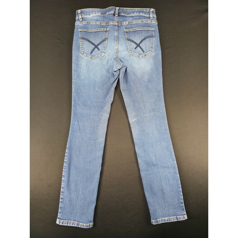 Christopher & Banks Modern Fit Women's Blue Straight Leg Jeans Size 6 - Picture 2 of 10